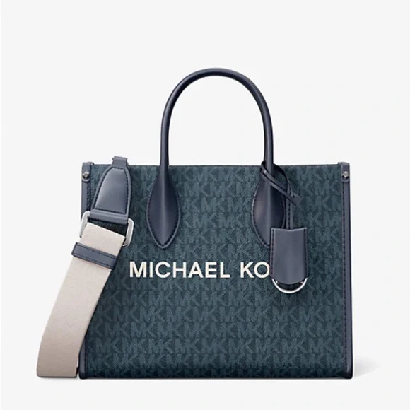 Michael Kors Mirella Small Signature Logo Crossbody Bag
Admiral 
NWT - Picture 2 of 16